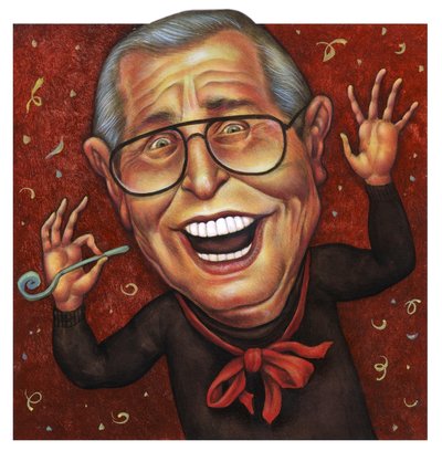 Milton Berle af Anita Kunz