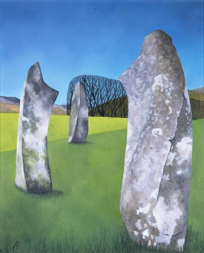 Kilmartin Stones 2, 2018 af Anna Phillips