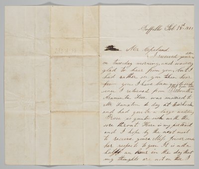 Brev til John Copeland fra hans hustru Ann, 18. februar 1861. af Ann Hurst Copeland