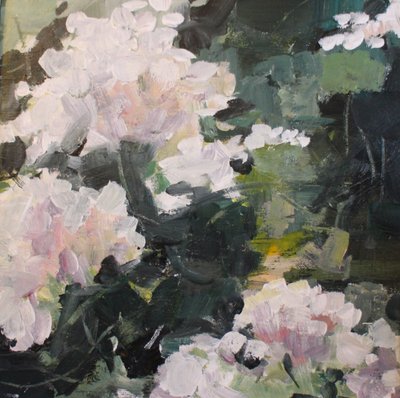 Maleriske blomster i haven af Anna-Karin Bergius
