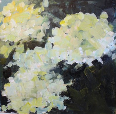 Maleriske gule blomster af Anna-Karin Bergius