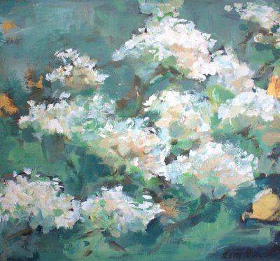 Blomster i den hvide have af Anna-Karin Bergius