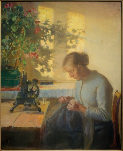 Syning af fiskerens datter af Anna Ancher
