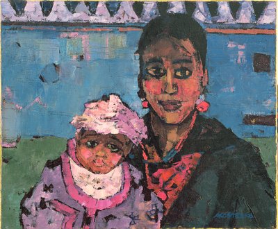 Spansk Moder af Anna Contemporary Artist Kostenko