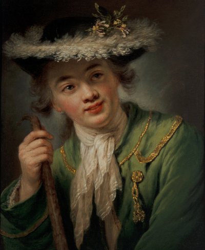 Nuoren naisen muotokuva af Anna Dorothea (1721 82) Lisiewska