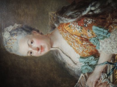 Louise-Honorine Crozat du Châtel, hertuginde af Choiseul (Therbush) af Anna Dorothea Therbusch