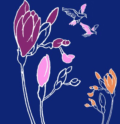 Freesia af Anna Platts