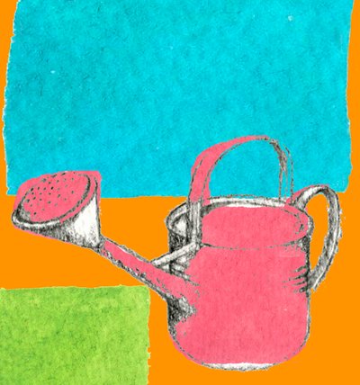Havearbejde af Anna Platts