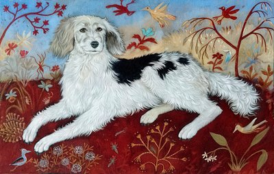 Doodle, 2014 (akryl) af Anna Pugh