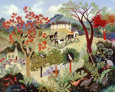 Let at se, 2006 (akryl) af Anna Pugh