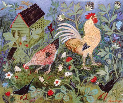 Gratis for alle, 2009 (akryl) af Anna Pugh