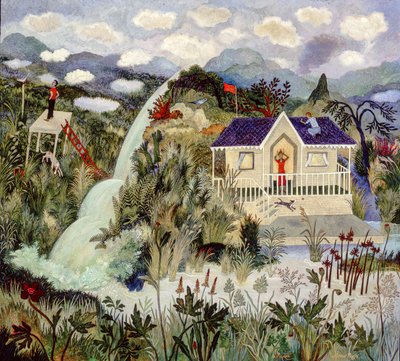 Show Off, 2003 (akryl) af Anna Pugh