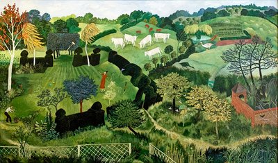 Søndag, 2013 (akryl) af Anna Pugh