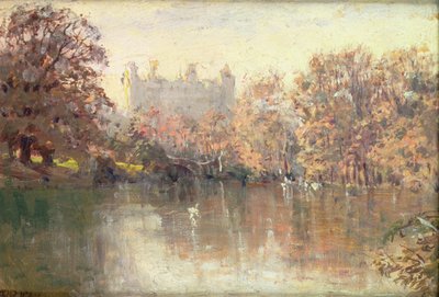 Central Park Lake af Anna Richards Brewster