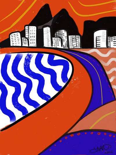 En rejse gennem en livlig kystby af Anna Viklund