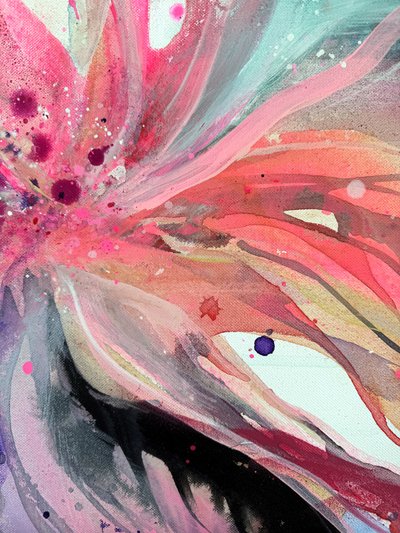 Farverig blomsterpragt af Anna Viklund