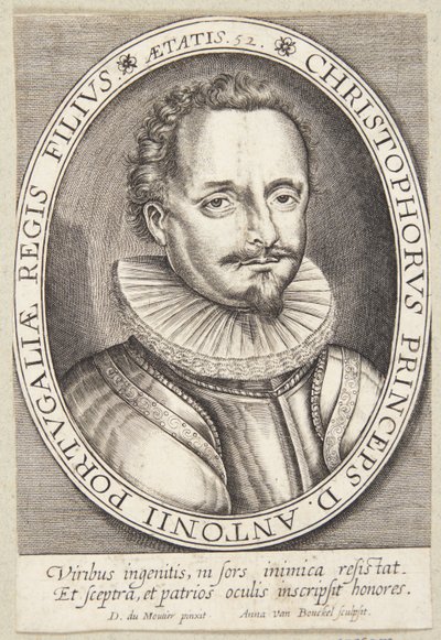 Prins Christopher af Portugal af Anna van Boeckel