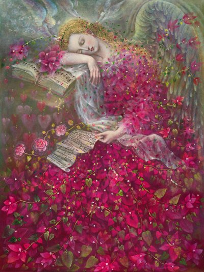 I Dream of You, 2018 (olie på belgisk linned) af Annael Anelia Pavlova