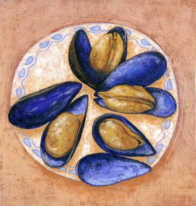 Støbeforme, 2014 (gouache) af Annalisa Morrocco