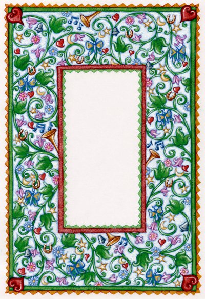 Bryllup , 2009 (gouache) af Annalisa Morrocco