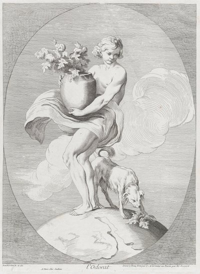 Smel, 1730-65. Skabere: Caylus, Anne-Claude-Philippe de, Etienne Fessard. af Anne Claude Philippe de Caylus, Etienne Fessard