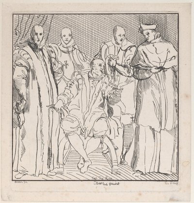 Karl V, 1700-tallet. af Anne Claude Philippe de Caylus