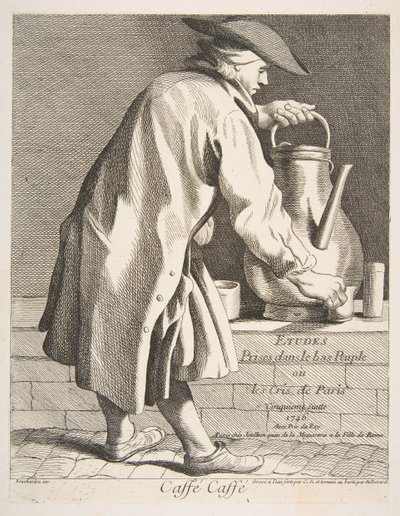 Kaffeforhandler, 1746. af Anne Claude Philippe de Caylus