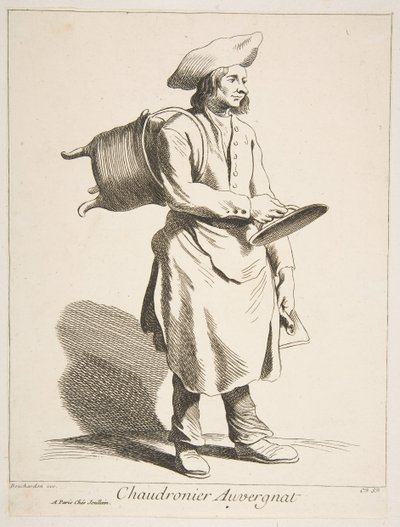 Kobbersmed fra Auvergne, 1737. af Anne Claude Philippe de Caylus
