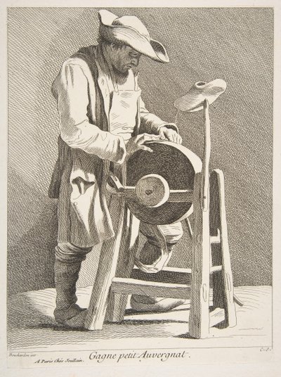 Knivsliber, 1742. af Anne Claude Philippe de Caylus