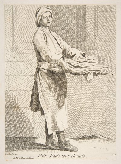 Konditor, 1738. af Anne Claude Philippe de Caylus