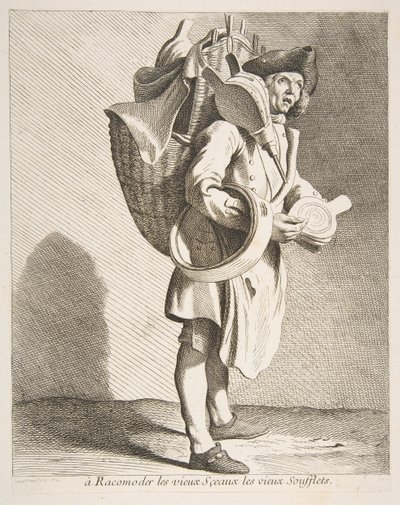 Reparator af segl og bælg, 1738. af Anne Claude Philippe de Caylus