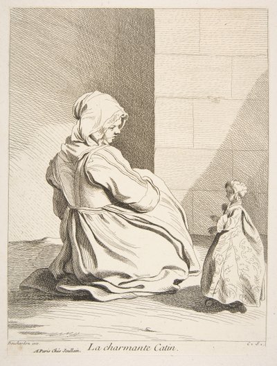 Den charmerende dukke, 1742. af Anne Claude Philippe de Caylus