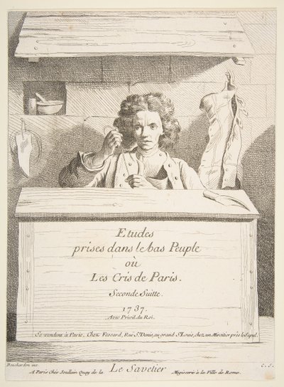 Skomageren, 1737. af Anne Claude Philippe de Caylus