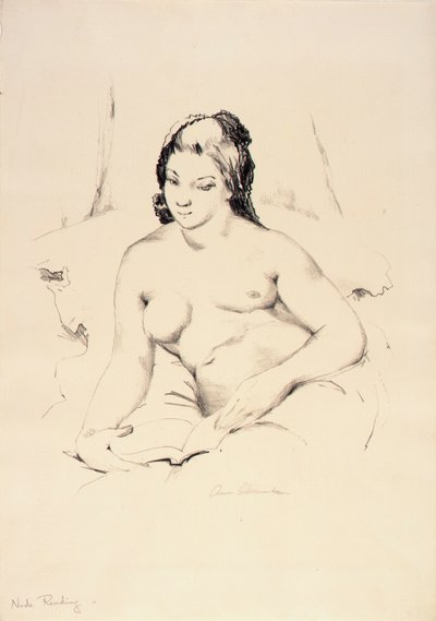 Nøgen læsning af Anne Goldthwaite