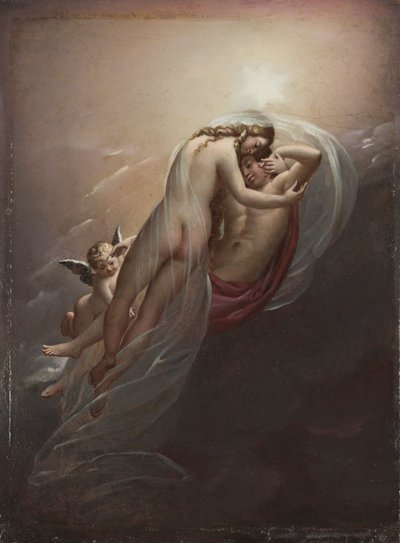 Aurora og Cephalus, ca. 1810. af Anne Louis Girodet de Roucy Trioson