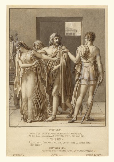 Phaedra afviser Theseus