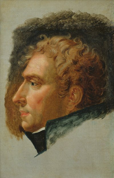 Portræt af Duroc, paladsets stormarskal af Anne Louis Girodet de Roucy Trioson