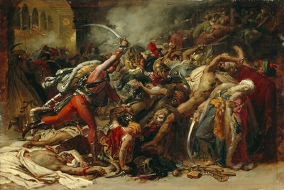 Kairos oprør, ca. 1810 af Anne Louis Girodet de Roucy Trioson