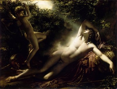 Endymions søvn, 1791. af Anne Louis Girodet de Roucy Trioson