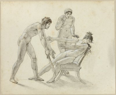 Hermione afviser Orestes af Anne Louis Girodet de Roussy Trioson