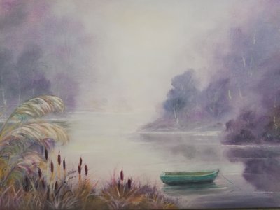 Misty Lake-robåd af Annette Armitage