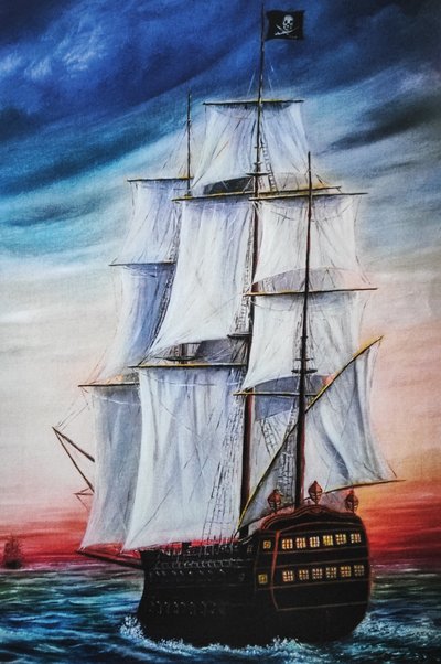 Tusmørke-piratskibet af Annette Armitage