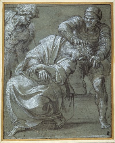 Kristus kronet med torne af Annibale Carracci
