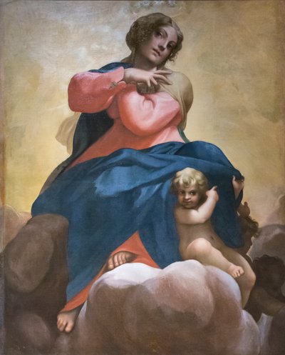 Jomfruens kroning af Annibale Carracci