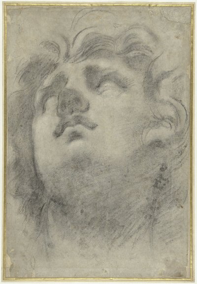 Ser hovedet af en triton ud af Annibale Carracci