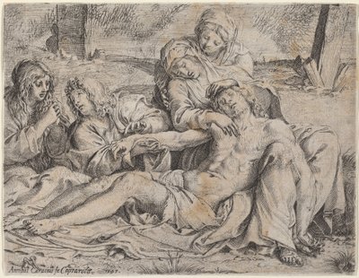 Pieta ("Kristus af Caprarola") af Annibale Carracci