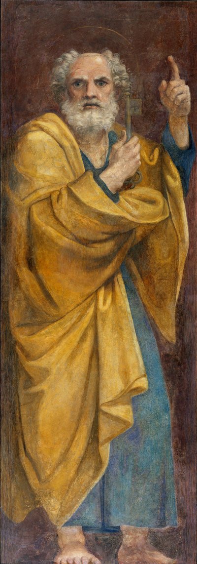Sankt Peter - Maleri af Annibale Carracci (Annibal Carrache af Annibale Carracci