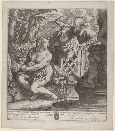 Susanna og de ældste af Annibale Carracci
