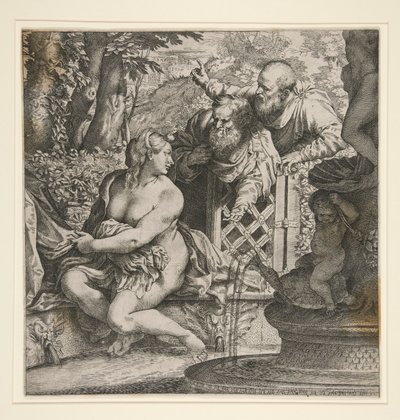Susannah og de ældste af Annibale Carracci