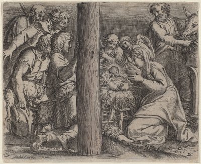 Hyrdernes tilbedelse af Annibale Carracci